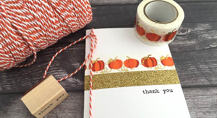 pumpkin tape