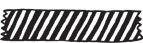 Striped Washi Tape stamp (1373c)