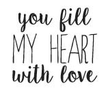 You fill my heart (1532d)