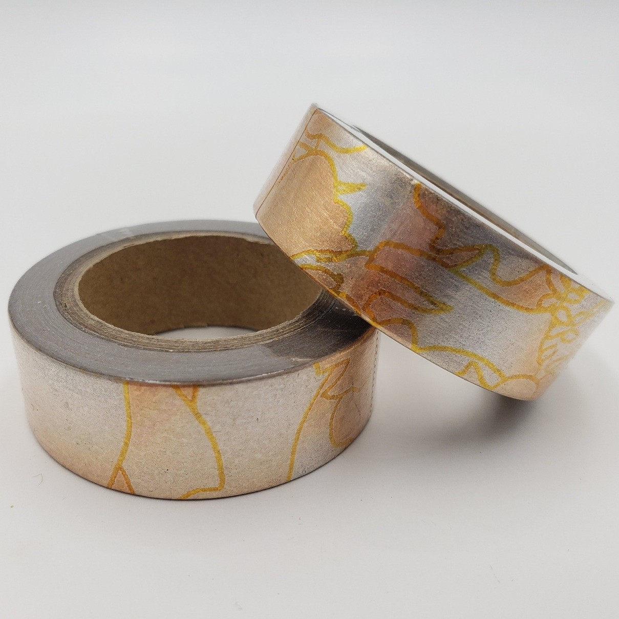 Silver Gold Copper Washi Tape