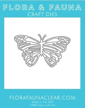 Download Flora And Fauna Delicate Butterfly Die 30169