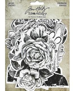 Tim Holtz Idea-ology Layers Engraving TH94125