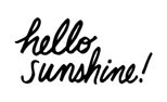 5521c - marker hello sunshine