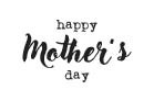 5647c - Happy Mother's Day Rubber Stamp 