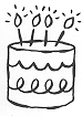 4776B - wavy cake rubber stamp