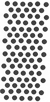 4793D - large dot pattern rubber stamp