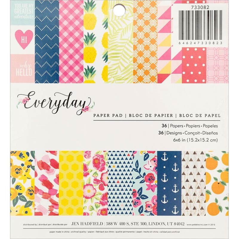 Everyday 6x6 Paper Pad