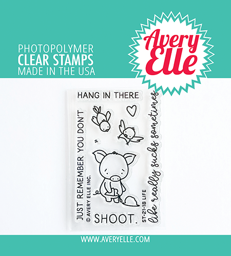 Avery Elle Life Clear Stamps ST2118