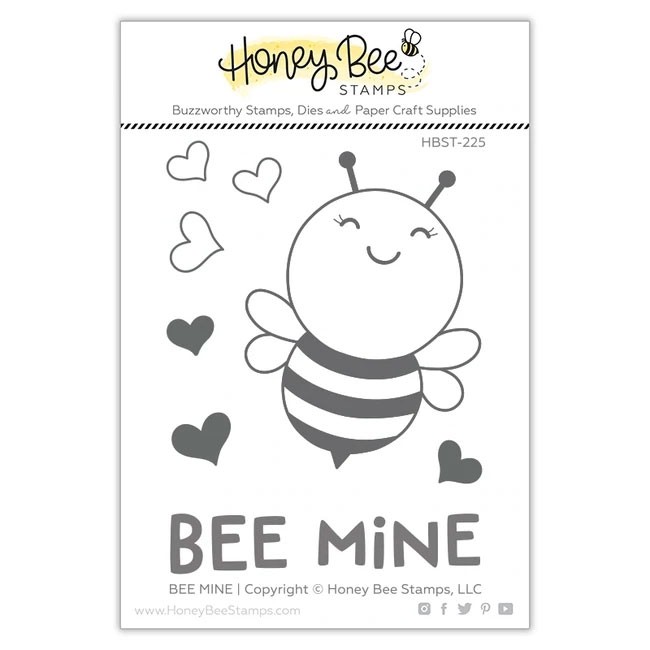 Honey Bee Bee Mine Stamp and die