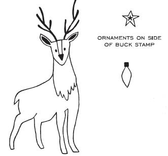 Buck Rubber Stamp 1596j