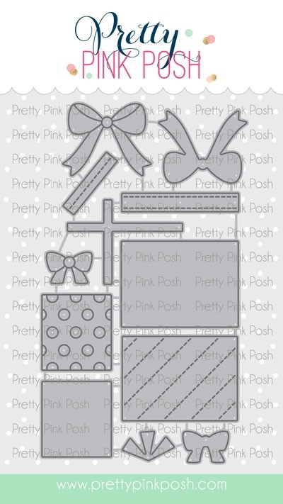 Pretty Pink Posh Build A Gift Die Set  