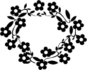 Daisy Wreath (1033g)