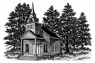 Stampscapes Country Chapel 215G