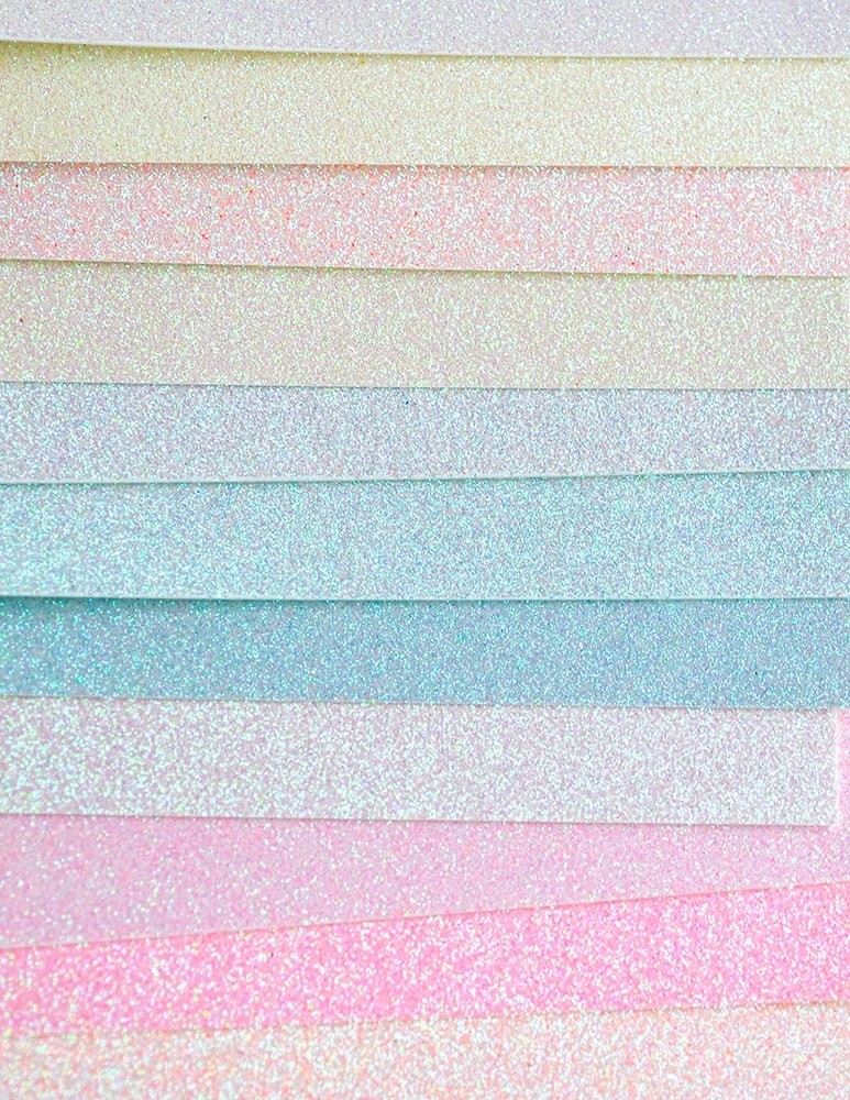 Delicate Pastel Glitter Pad