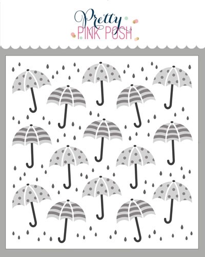 Pretty Pink Posh Layered Umbrellas (4 layer) 