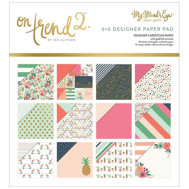 On Trend 2 6x6 Paper Pack