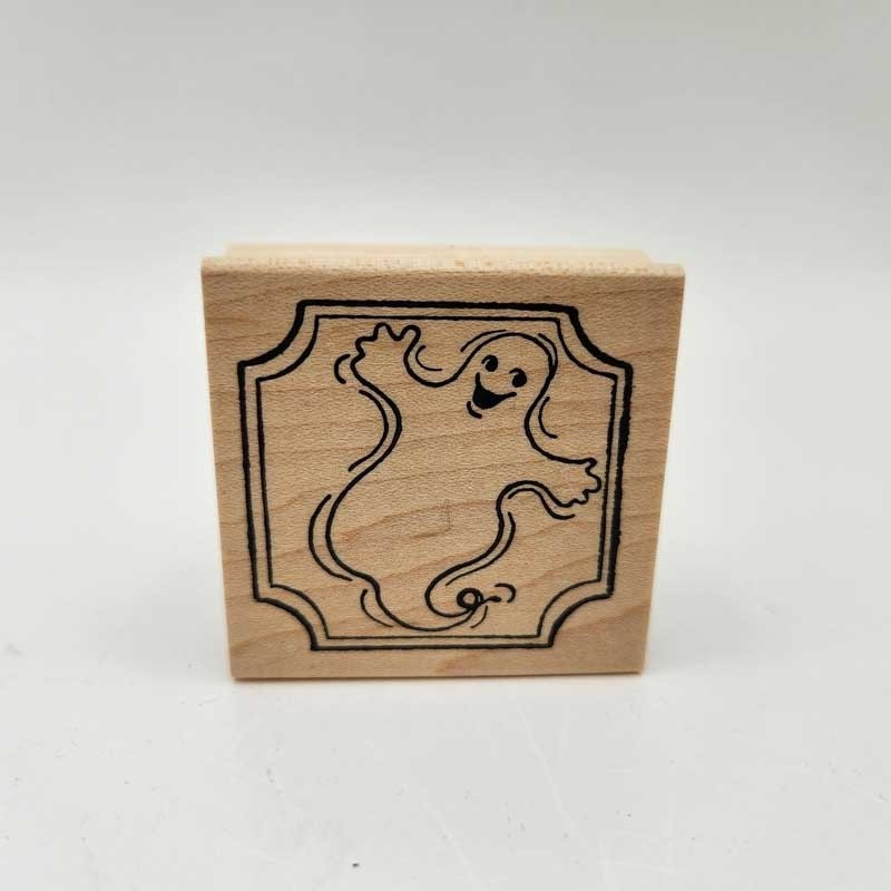 Northwoods Rubber Stamp Happy Ghost