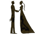 Solid Wedding Couple (765d)
