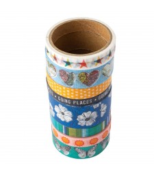 Vicki Boutin Where To Next Washi Tape 8/Pkg