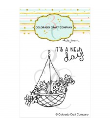 Colorado Craft Company Clear Stamps New Day C3AJ792