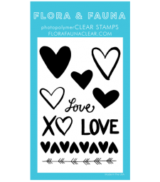 Flora and Fauna Solid Love Texture Set 20284