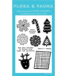 Flora and Fauna  Holiday Sugar Cookie Set 20341