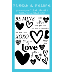 Flora and Fauna Be Mine Word Set 20349