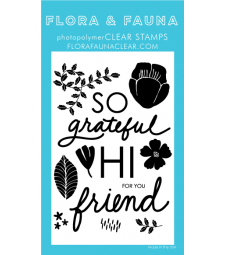 Flora and Fauna Grateful Friend Foliage 20369
