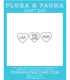 Flora and Fauna Love Hearts Die 30079