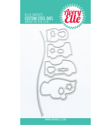 SALE - Avery Elle Peek-A-Boo Coaster Ellements