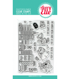 Avery Elle Superheroes Clear Stamps ST-21-01