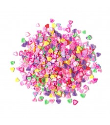 Sprinkletz Candy Hearts Embellishments