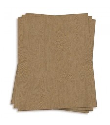 Brown Woodgrain Cardstock