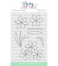 SALE - Pretty Pink Posh Daffodils Stamp Set