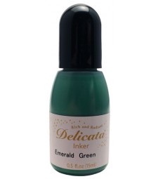 emerald green Delicata Pigment Ink Refill .5oz