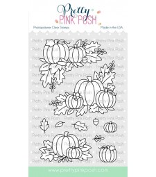 Pretty Pink Posh Fall Corners Stamp Set