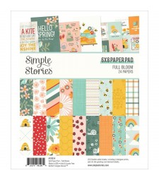 Simple Stories Full Bloom Pad 6X8