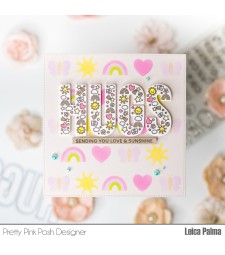 Pretty Pink Posh Hugs stamp set