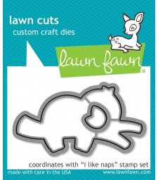 Lawn Fawn i like naps - lawn cuts LF2164