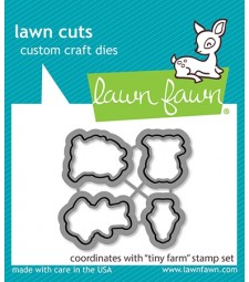 Lawn Fawn tiny farm - lawn cuts LF2773