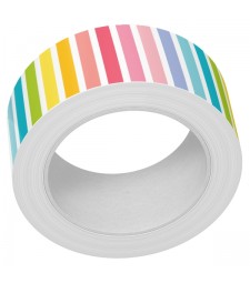 Lawn Fawn Vertical Rainbow Stripes Washi Tape LF3121