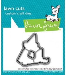 Lawn Fawn pawsome birthday lawn cuts LF3163