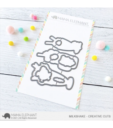 Mama Elephant Milkshake Creative Cuts