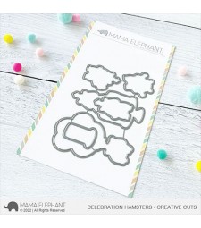 Mama Elephant Celebration Hamsters - Creative Cuts