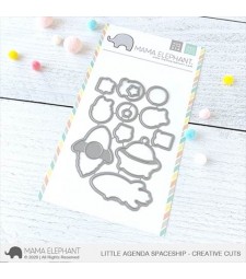 Mama Elephant Little Agenda Spaceship - Creative Cuts