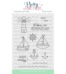 Pretty Pink Posh Nautical stamp set