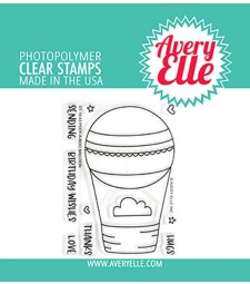 sale - Peek-A-Boo Balloon Clear Stamps and dies