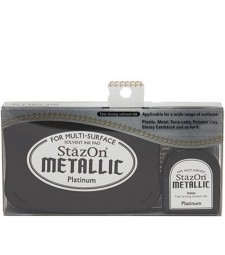 platinum StazOn Metallic Solvent Ink Kit