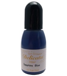 Sapphire Blue Delicata Pigment Ink Refill .5oz