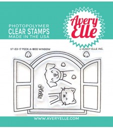 Avery Elle Peek-A-Boo Window Clear Stamps ST-23-17